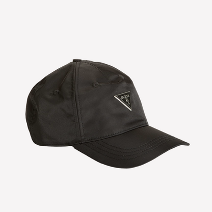 Guess Men Certosa Nylon Baseball Cap - Black Print