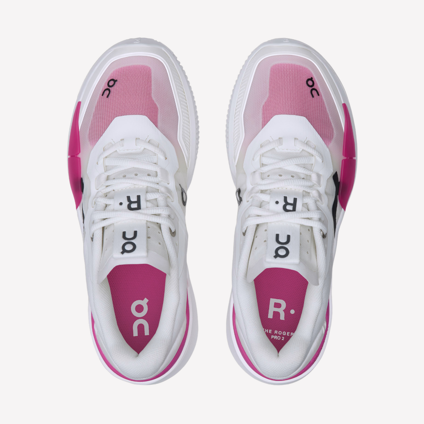 ON Men The Roger Pro 2 Clay - White Pink