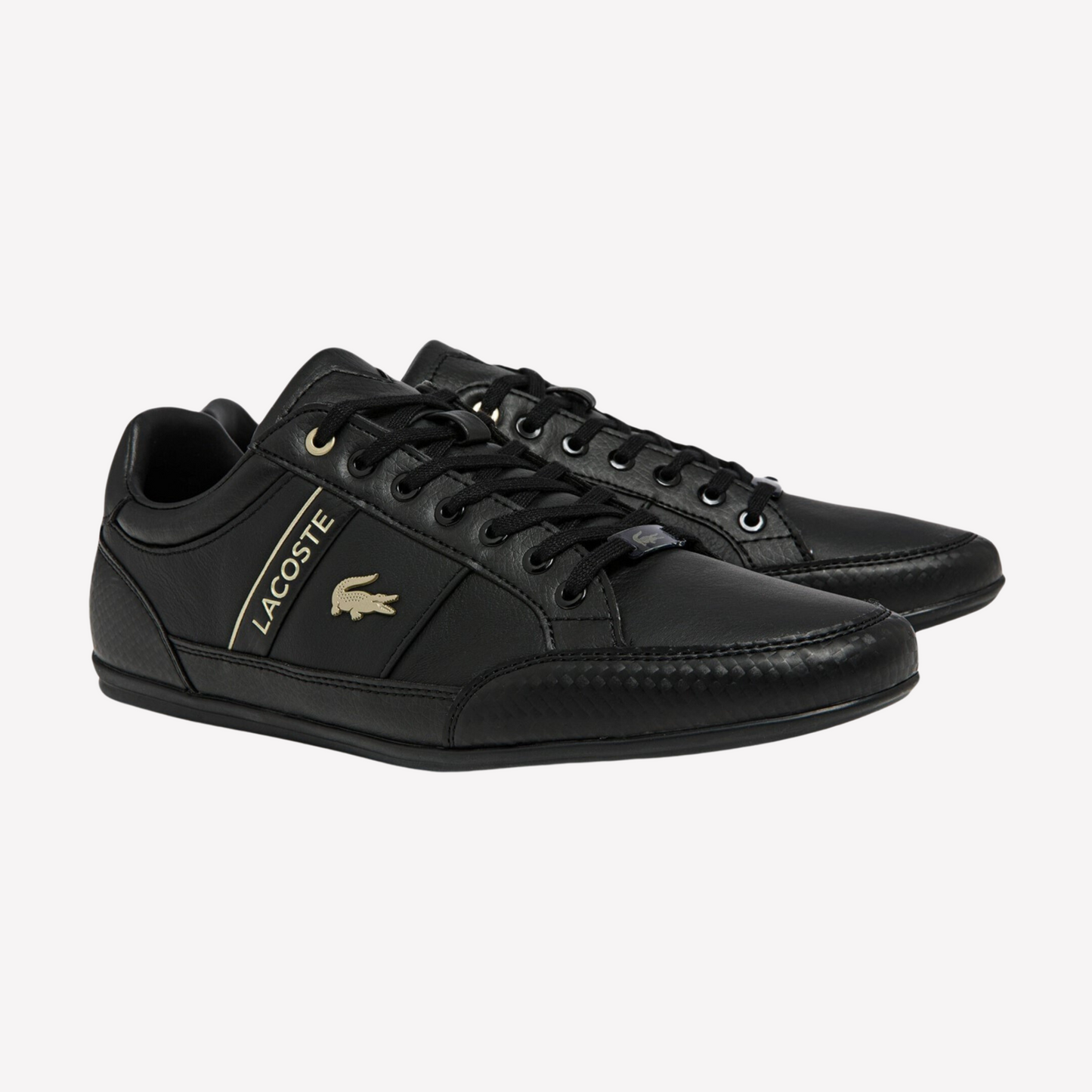 Lacoste Men Chaymon Leather - Black