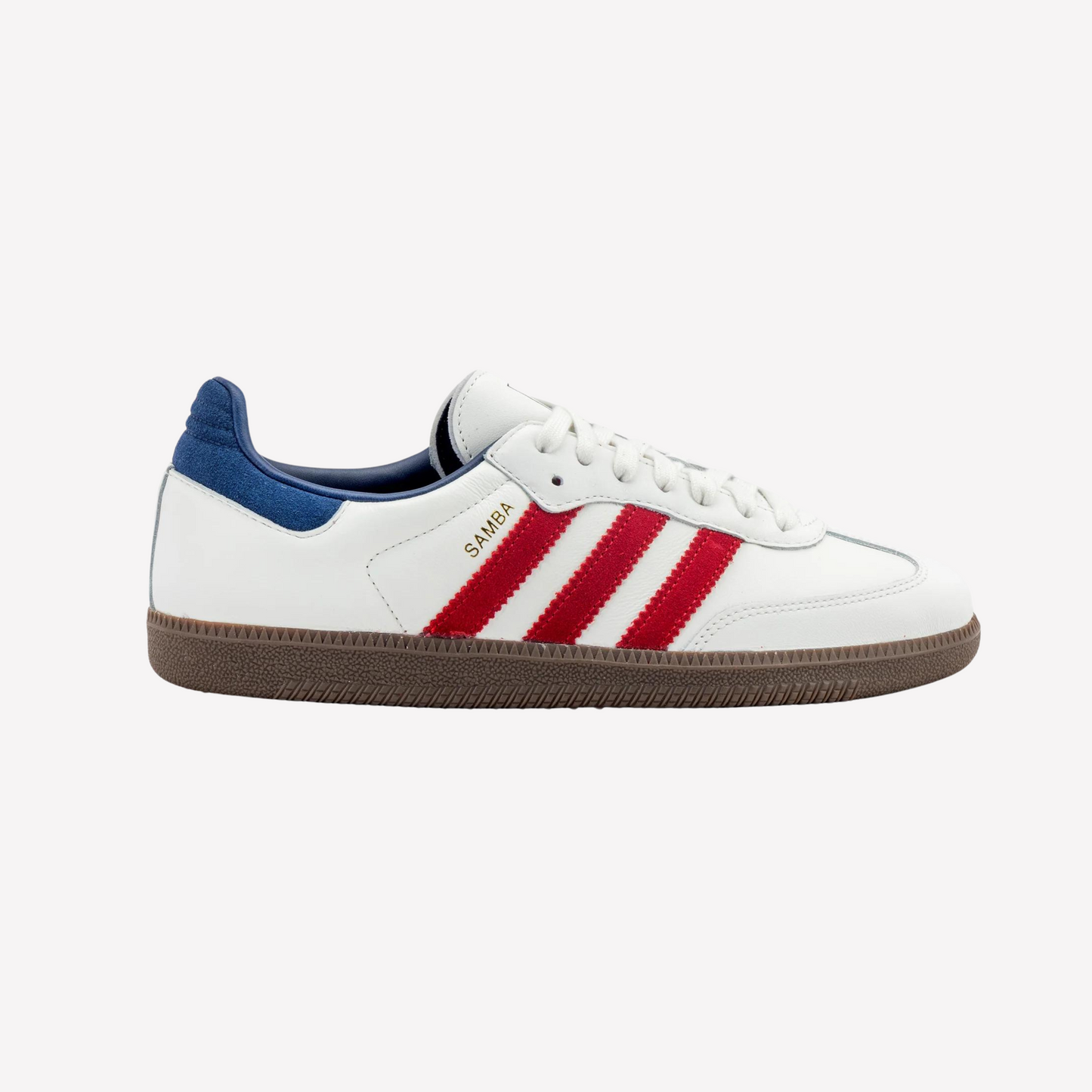 Adidas Men Samba OG - White/Red/Blue